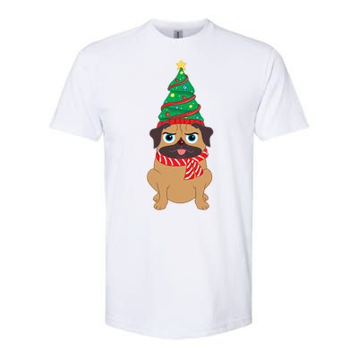 Decorated Christmas Tree Snuggle Softstyle CVC T-Shirt