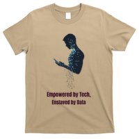 Digital Chains The Paradox Of Tech Empowerment T-Shirt