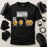 Deleting Cookies The End Is Near Funny Performance Shirt