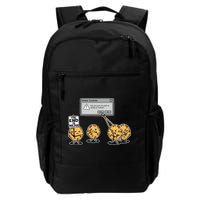 Deleting Cookies The End Is Near Funny Backpack