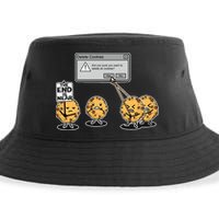 Deleting Cookies The End Is Near Funny Sustainable Bucket Hat