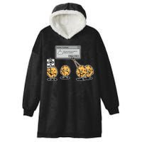 Deleting Cookies The End Is Near Funny Hooded Wearable Blanket