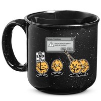 Deleting Cookies The End Is Near Funny 15oz Campfire Ceramic Mug
