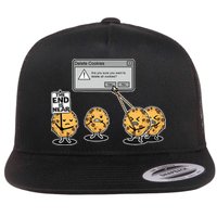 Deleting Cookies The End Is Near Funny Flatbill Hat