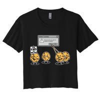 Deleting Cookies The End Is Near Funny Crop Top