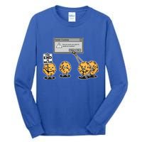 Deleting Cookies The End Is Near Funny Tall Long Sleeve T-Shirt