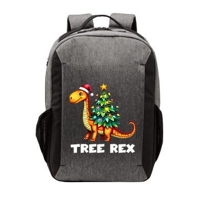 Dinosaur Christmas Tree Rex Pajamas Xmas Lights Vector Backpack