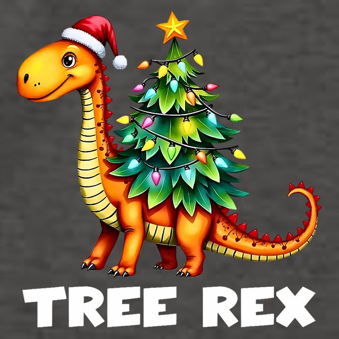 Dinosaur Christmas Tree Rex Pajamas Xmas Lights Vector Backpack