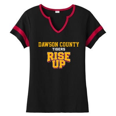 Dawson County Tigers Rise Up Hs Ladies Halftime Notch Neck Tee