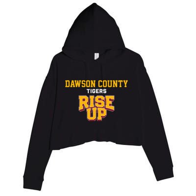 Dawson County Tigers Rise Up Hs Crop Fleece Hoodie