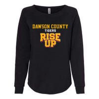 Dawson County Tigers Rise Up Hs Womens California Wash Sweatshirt