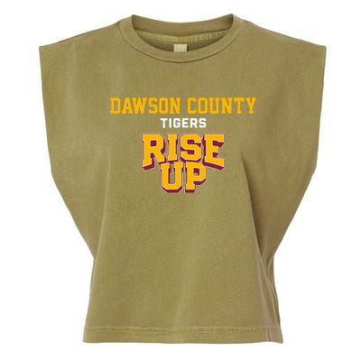 Dawson County Tigers Rise Up Hs Garment-Dyed Women's Muscle Tee