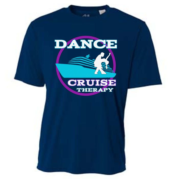 Dance Cruise Therapy Ship Cooling Performance Crew T-Shirt