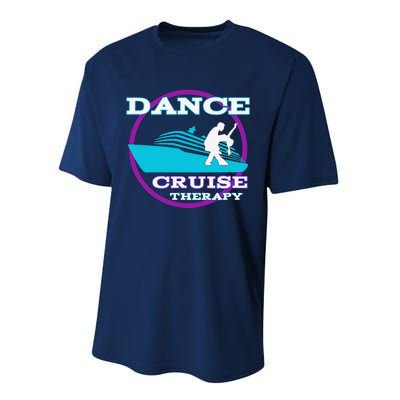 Dance Cruise Therapy Ship Performance Sprint T-Shirt