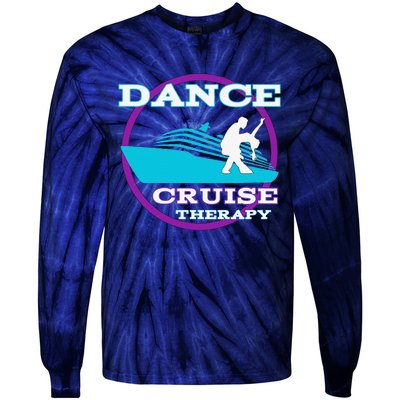 Dance Cruise Therapy Ship Tie-Dye Long Sleeve Shirt