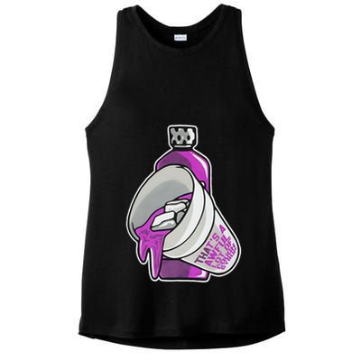 Double Cup That’s A Awful Lot Of Cough Syrup Ladies PosiCharge Tri-Blend Wicking Tank