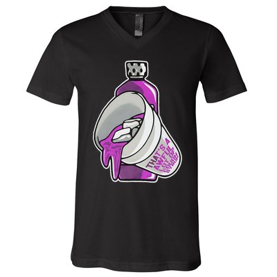 Double Cup That’s A Awful Lot Of Cough Syrup V-Neck T-Shirt