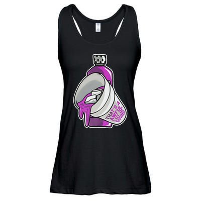 Double Cup That’s A Awful Lot Of Cough Syrup Ladies Essential Flowy Tank