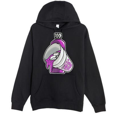 Double Cup That’s A Awful Lot Of Cough Syrup Premium Pullover Hoodie