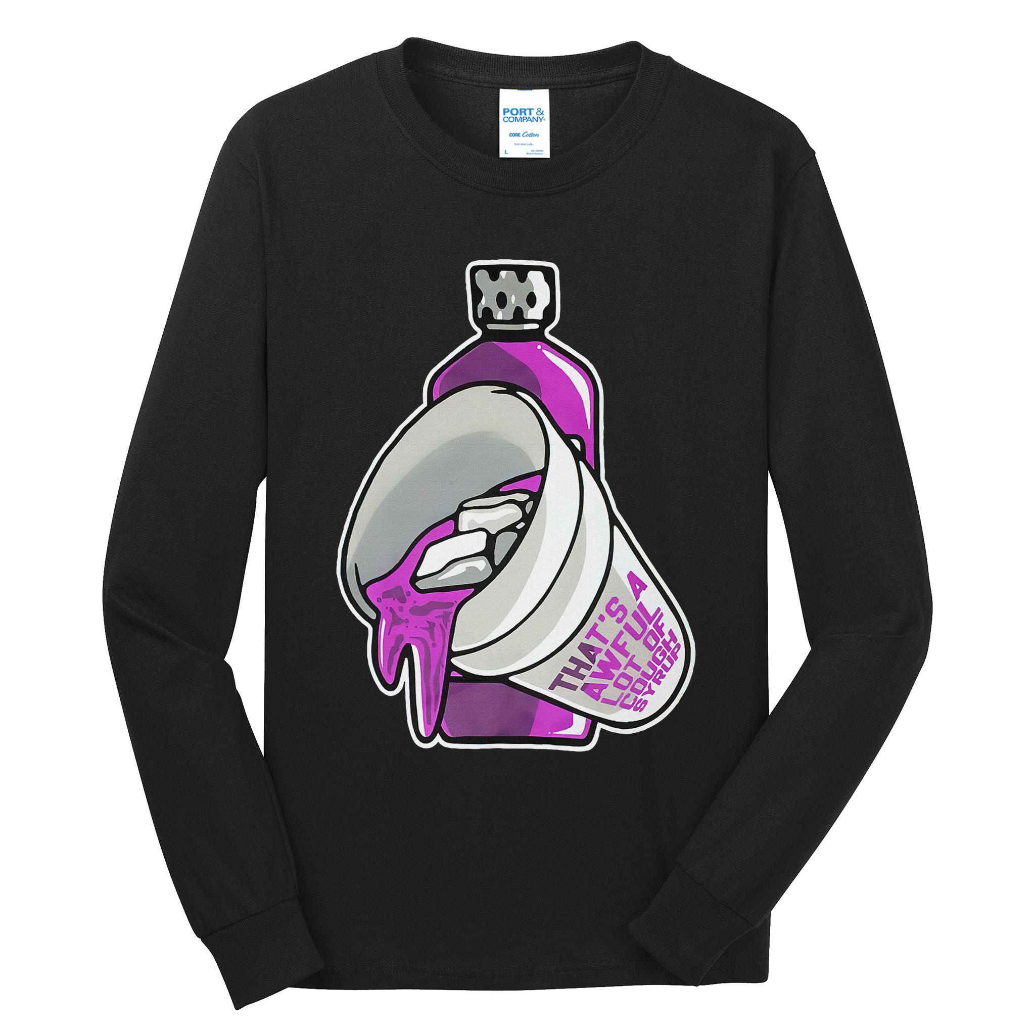 Double Cup That’s A Awful Lot Of Cough Syrup Tall Long Sleeve T-Shirt