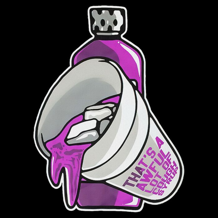 Double Cup That’s A Awful Lot Of Cough Syrup Zip Tote Bag
