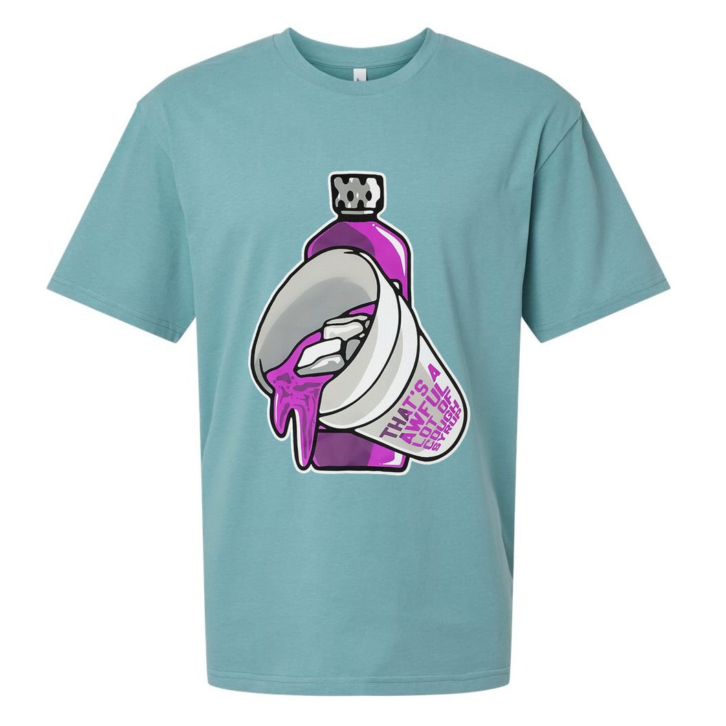 Double Cup That’s A Awful Lot Of Cough Syrup Sueded Cloud Jersey T-Shirt
