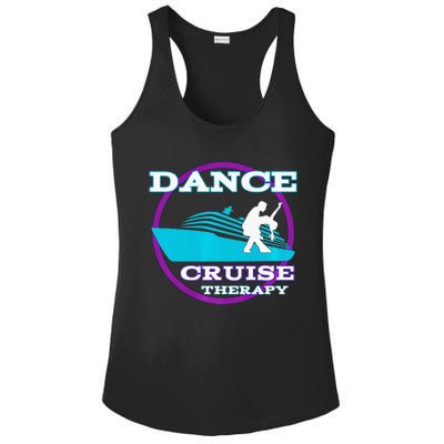 Dance Cruise Therapy Ship Ladies PosiCharge Competitor Racerback Tank