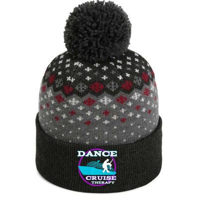 Dance Cruise Therapy Ship The Baniff Cuffed Pom Beanie