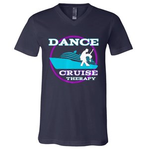 Dance Cruise Therapy Ship V-Neck T-Shirt