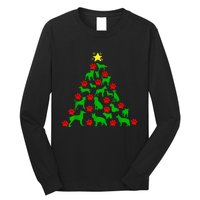 Dog Christmas Tree Dog Christmas Long Sleeve Shirt