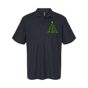 Dog Christmas Tree Dog Christmas Softstyle Adult Sport Polo