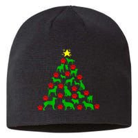 Dog Christmas Tree Dog Christmas Sustainable Beanie