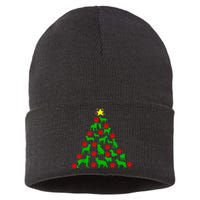 Dog Christmas Tree Dog Christmas Sustainable Knit Beanie