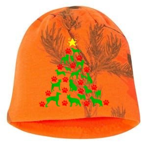 Dog Christmas Tree Dog Christmas Kati - Camo Knit Beanie