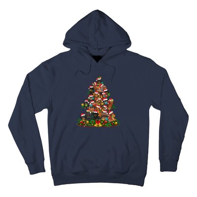 Dachshund Christmas Tree Hoodie