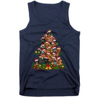 Dachshund Christmas Tree Tank Top