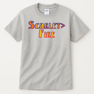 Deadheads Concert Tour Lot Scarletfire Scarlet Fire Once In Awhile T-Shirt Tall T-Shirt
