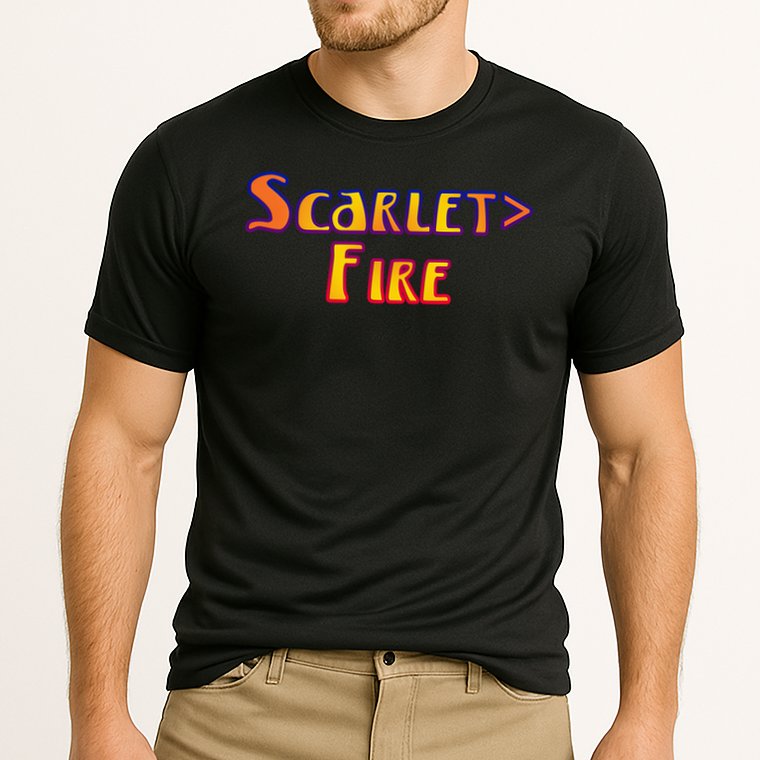 Deadheads Concert Tour Lot Scarletfire Scarlet Fire Once In Awhile T-Shirt Cooling Performance Crew T-Shirt