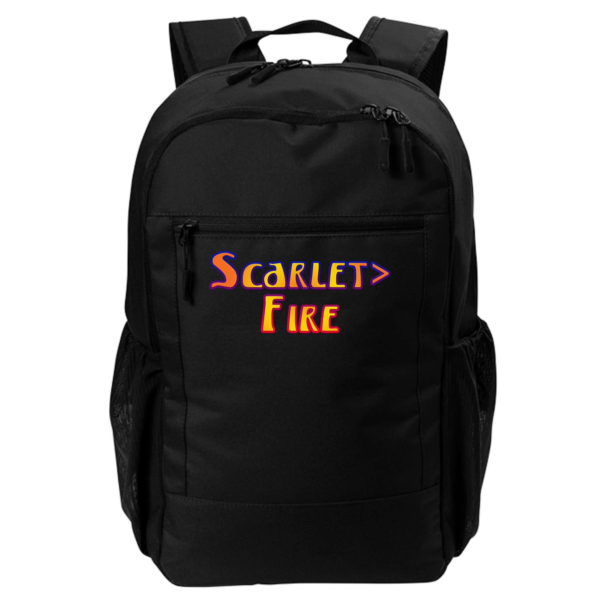 Deadheads Concert Tour Lot Scarletfire Scarlet Fire Once In Awhile T-Shirt Backpack
