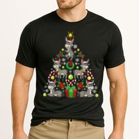 Donkey Christmas Tree Farmer Cooling Performance Crew T-Shirt