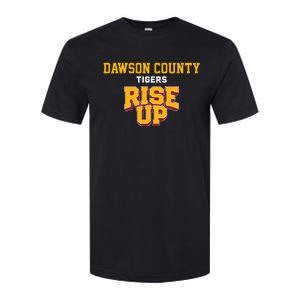 Dawson County Tigers Rise Up Hs Softstyle CVC T-Shirt