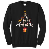 Dog Christmas Tree Lights Dog Lover Funny Xmas Sweatshirt