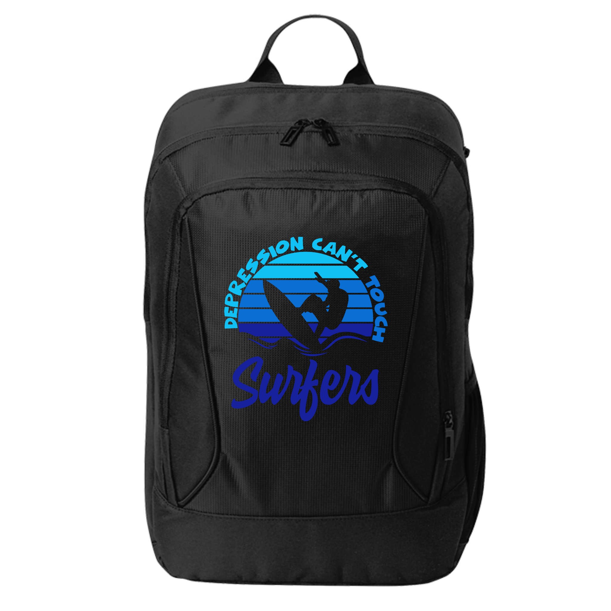 Depression Cant Touch Surfers City Backpack