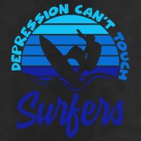 Depression Cant Touch Surfers Adult Drive Performance Visor