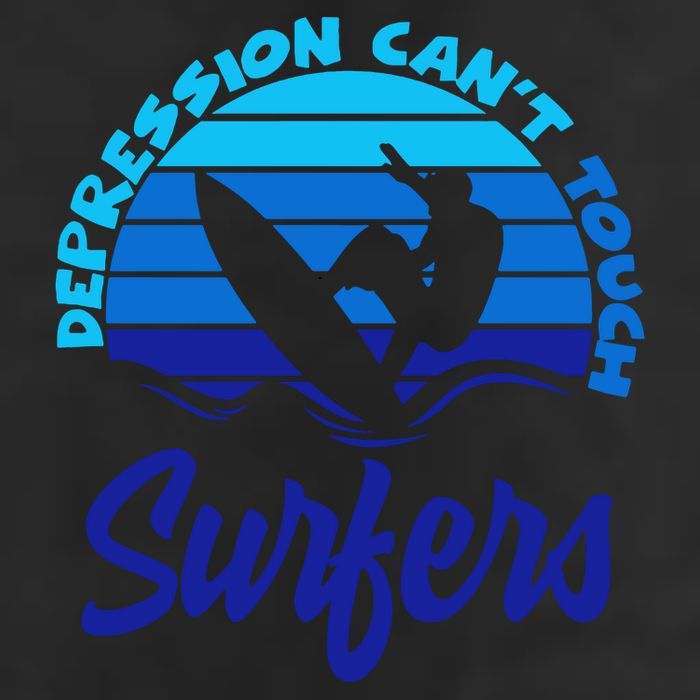 Depression Cant Touch Surfers Adult Drive Performance Visor