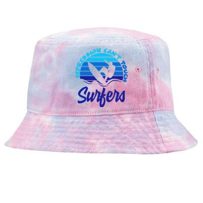 Depression Cant Touch Surfers Tie-Dyed Bucket Hat