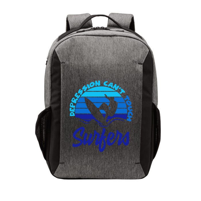 Depression Cant Touch Surfers Vector Backpack