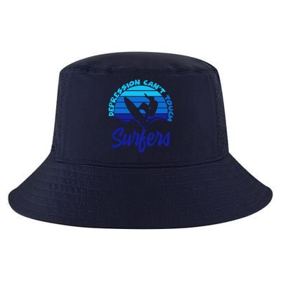 Depression Cant Touch Surfers Cool Comfort Performance Bucket Hat