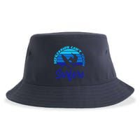 Depression Cant Touch Surfers Sustainable Bucket Hat
