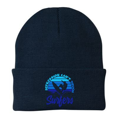 Depression Cant Touch Surfers Knit Cap Winter Beanie